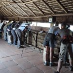 Capanno di osservazione ad Acebuche (foto L. Giraudo)